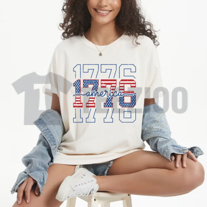 Vintage America Day 250th Anniversary T-Shirt | Retro 1776