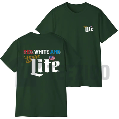 "Red White And Lite" T-Shirt
