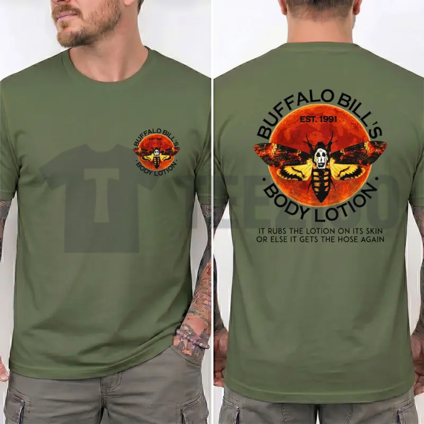 Buffalo Bill's Body Lotion Shirt - Silence Of The Lambs Horror Tee