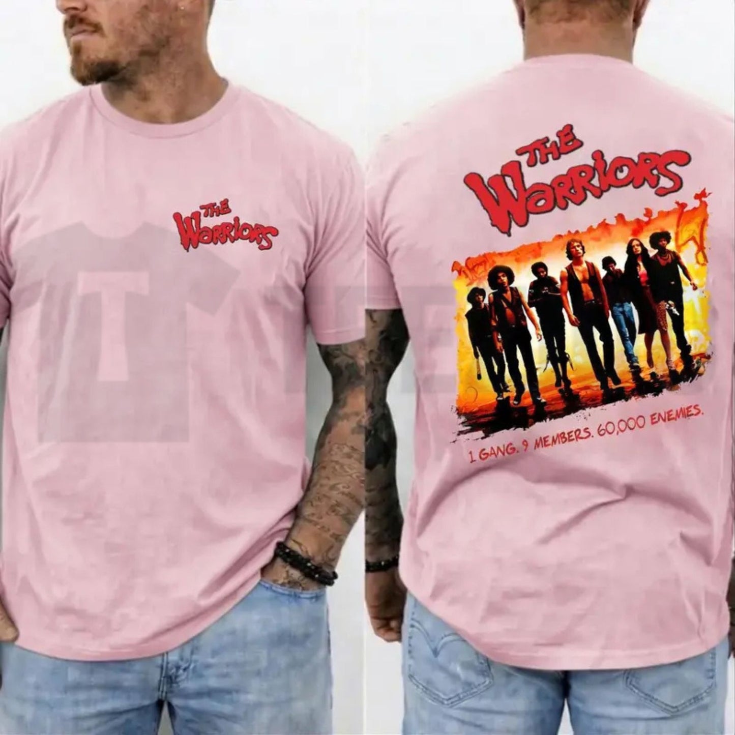 The Warriors 1979 T-Shirt – Vintage Cult Movie Graphic Tee, Retro 70s Film Apparel for Men & Women
