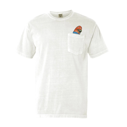 Comfort Colors® Embroidered "Fish Memes" Pocket Shirt - Witty Fisherman Graphic Tee