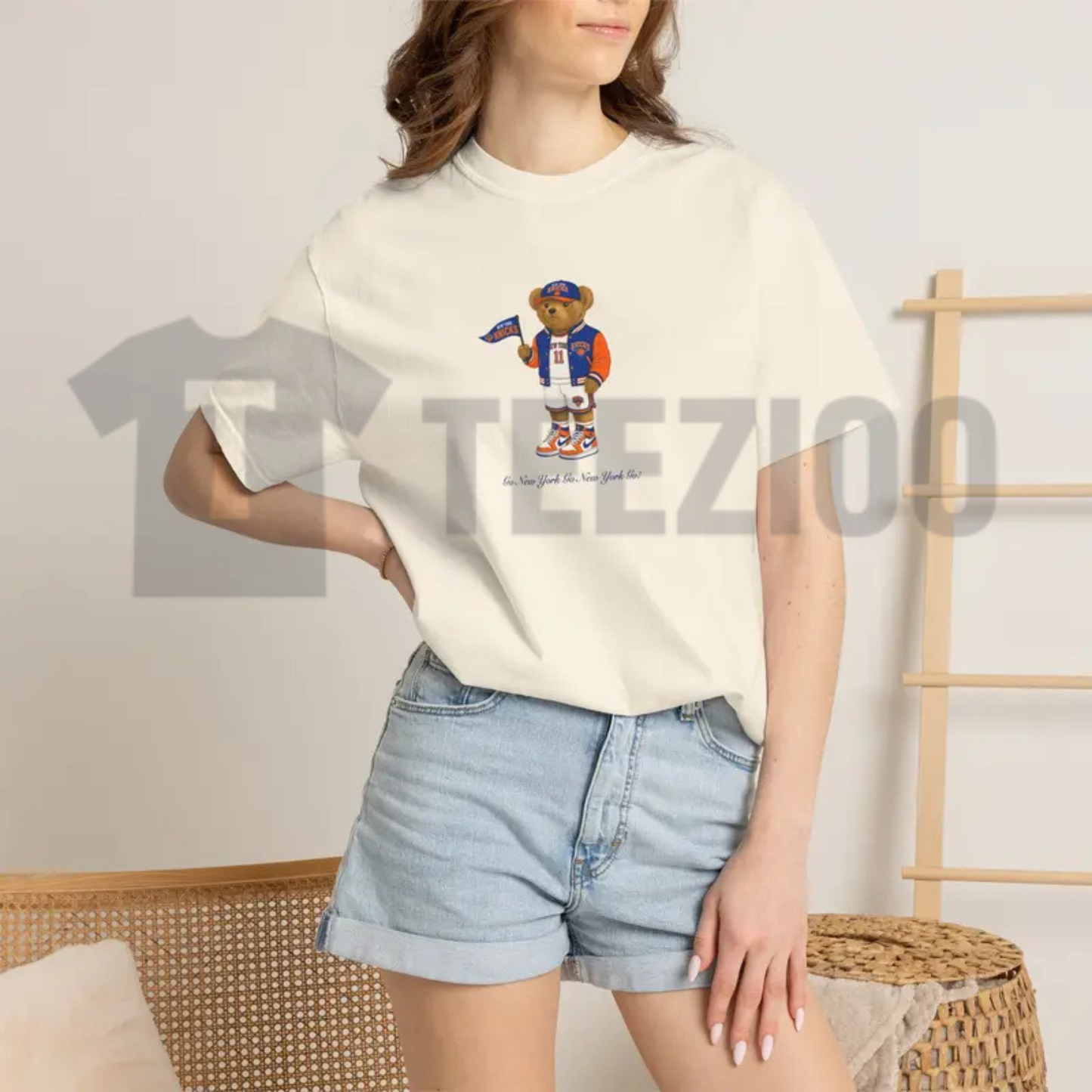Comfort Colors Basketball Teddy T-Shirt