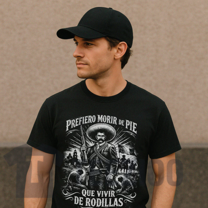 Emiliano Zapata Historical Icon Shirt - Mexican Revolution Hero Graphic Tee