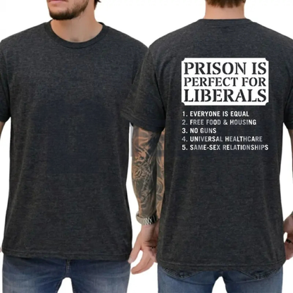 Vintage "Prison Is Perfect For" T-Shirt