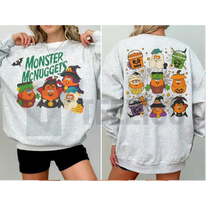 McNuggets Buddies 2-Sided Sweatshirt - Vintage 90s Pop Culture Crewneck