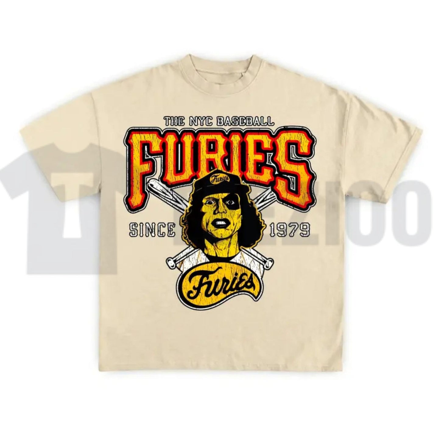Furies NYC Baseball Tee – Retro 1979 Vintage Graphic Shirt