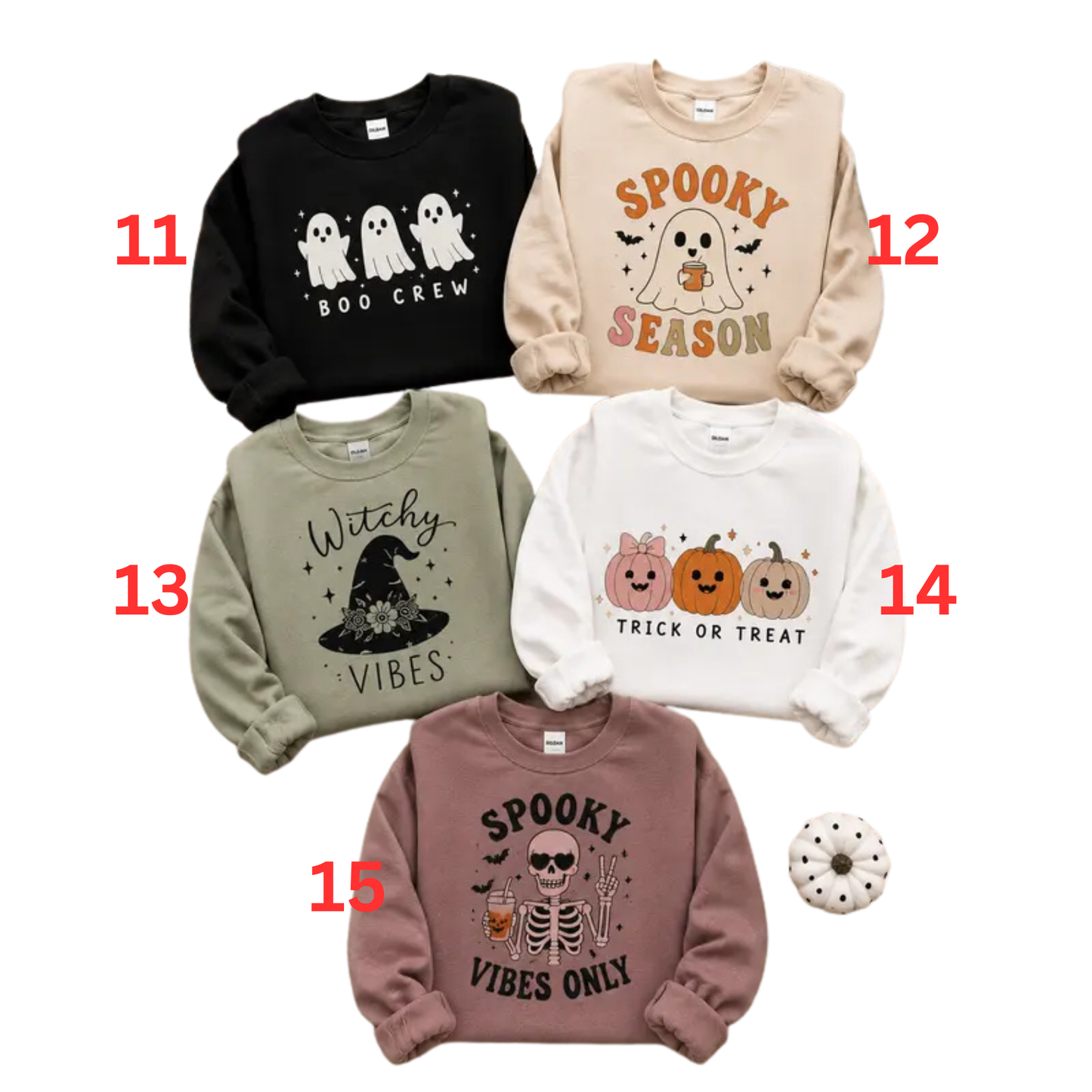 Halloween Edition Surprise Sweatshirt - Spooky Mystery Graphic Crewneck