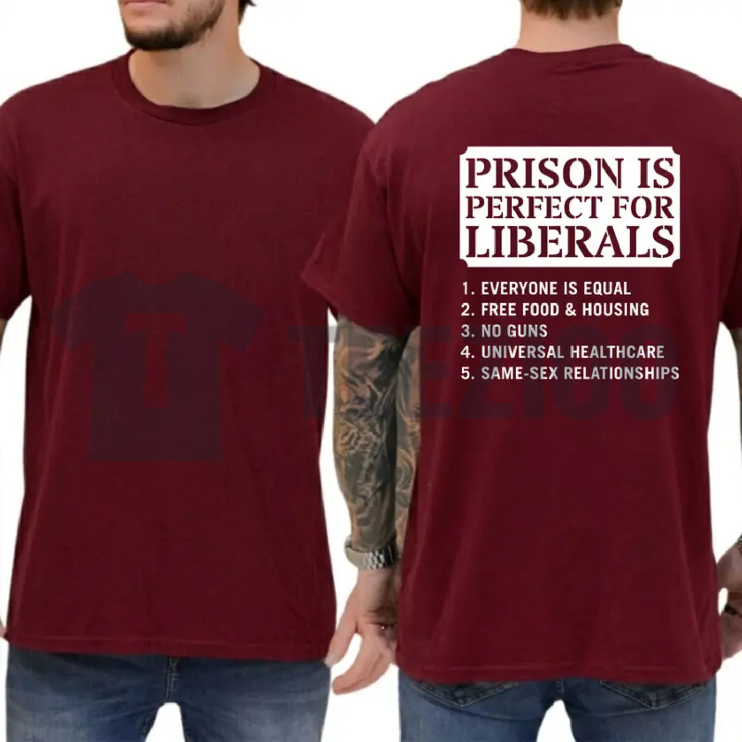 Vintage "Prison Is Perfect For" T-Shirt