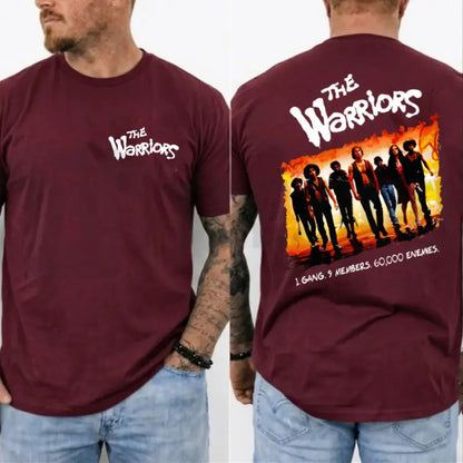 The Warriors 1979 T-Shirt – Vintage Cult Movie Graphic Tee, Retro 70s Film Apparel for Men & Women