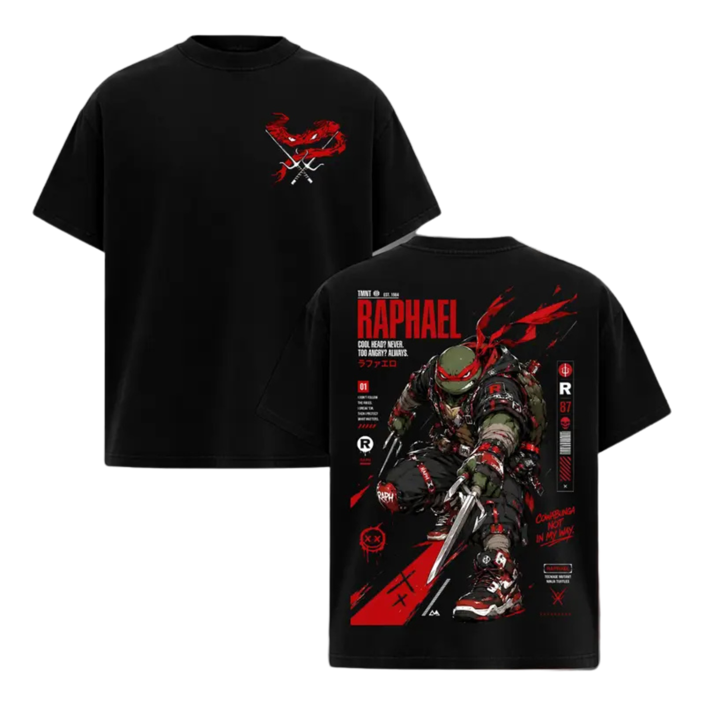 Teenage Mutant Ninja Turtles Street Vibe T-Shirt - Retro TMNT Skate Streetwear Tee