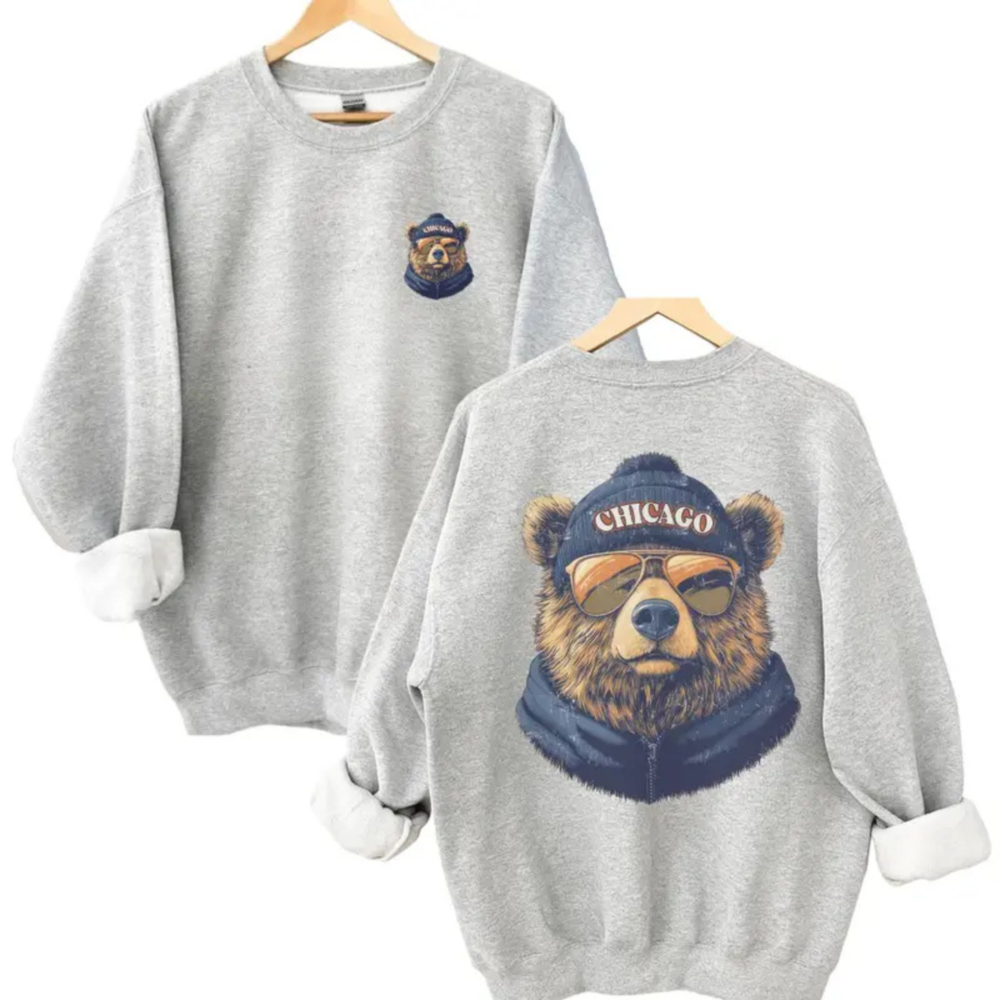 Spirit Animal Football Sweatshirt - Game Day City Pullover