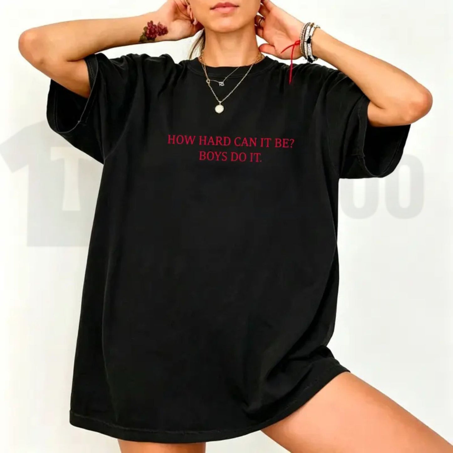 How Hard Can It Be Boys Do It T-Shirt