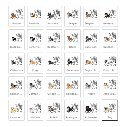 Dog Breeds Halloween Skeleton T-Shirt - Funny Spooky Season Pet Tee