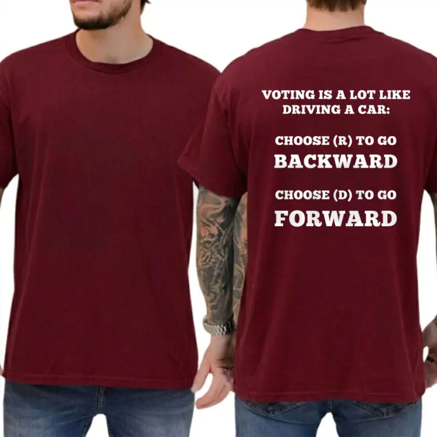Voting Is Like Driving A Car T-Shirt