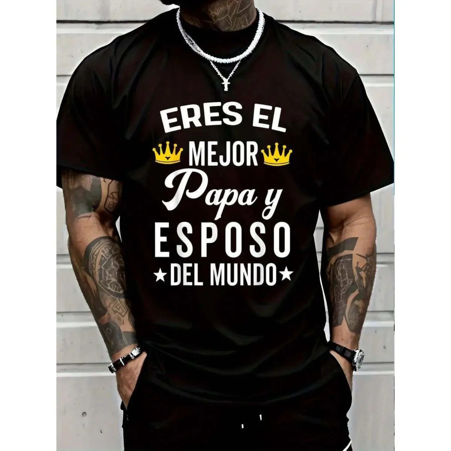 "Eres El Mejor Papá" Spanish Graphic Tee – Vintage Latino Father's Day Gift Shirt
