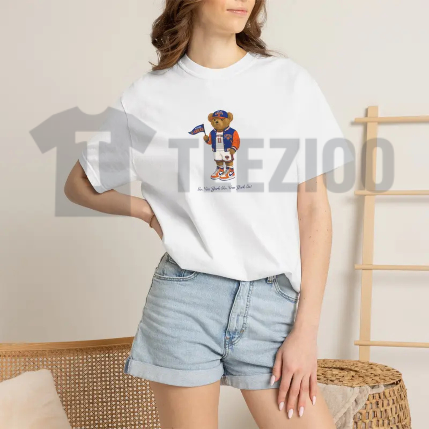 Comfort Colors Basketball Teddy T-Shirt