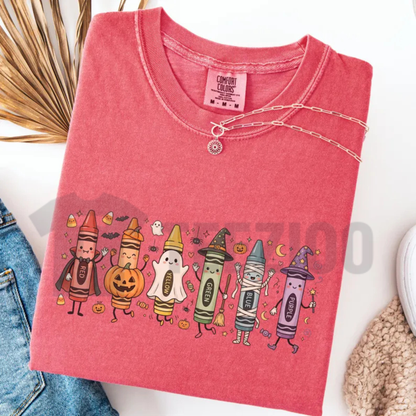 Funny Teacher Life Shirt - Happy Doodle Back to School Graphic Tee