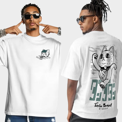 Aesthetic "Dandadan" Turbo Granny Shirt – Okarun Momo Retro Anime Tee