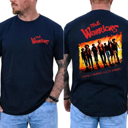 The Warriors 1979 T-Shirt – Vintage Cult Movie Graphic Tee, Retro 70s Film Apparel for Men & Women