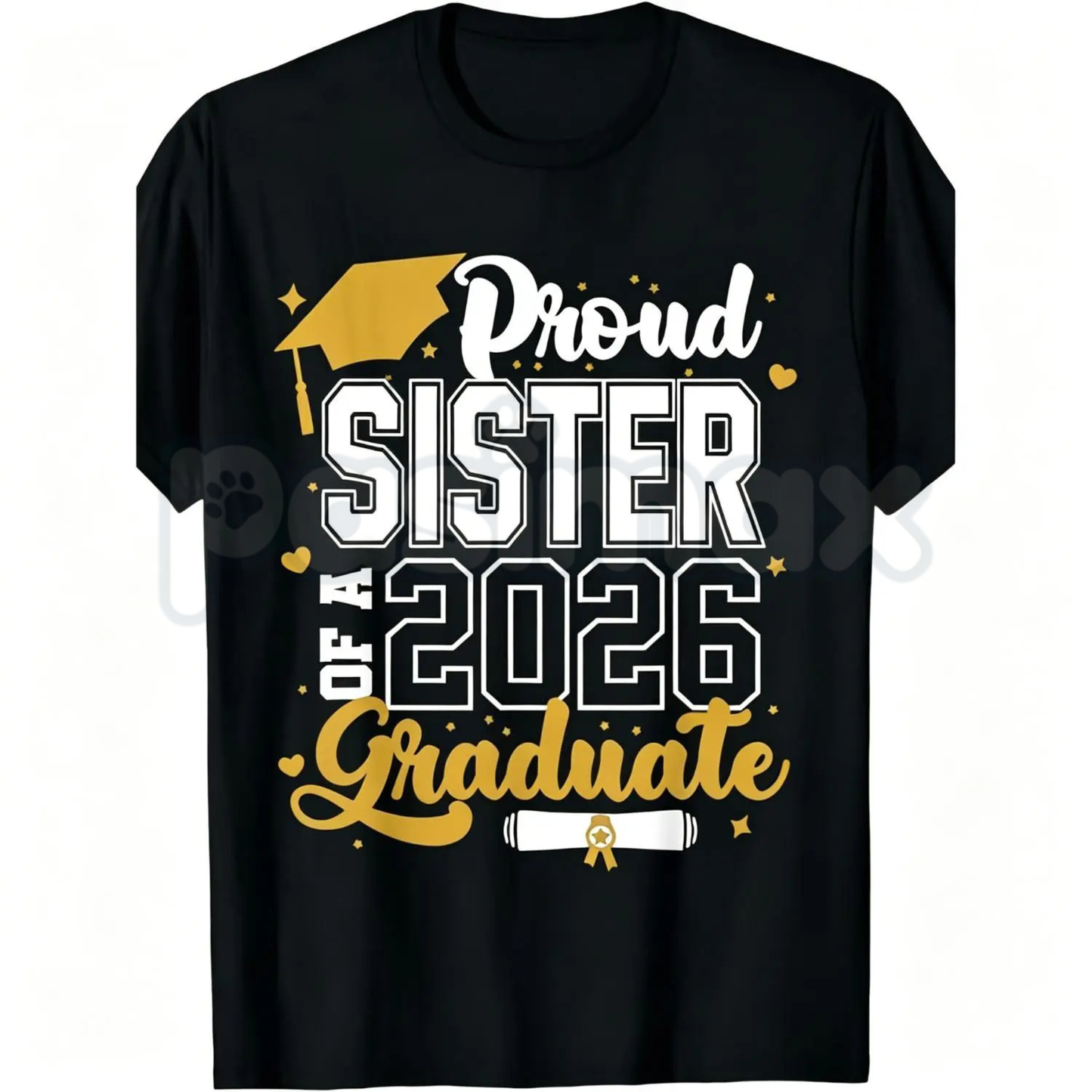 Class of 2026 Proud Mom T-Shirt – Vintage Senior 2026 Graduation Shirt