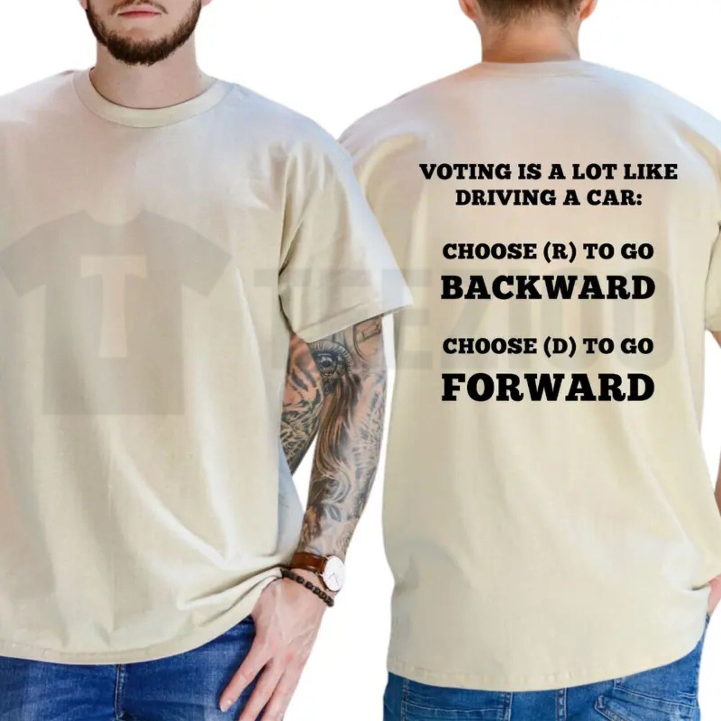 Voting Is Like Driving A Car T-Shirt