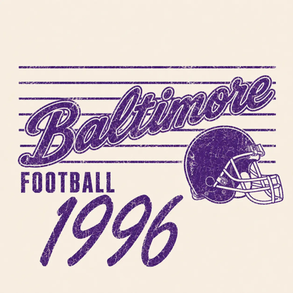 Vintage 90s All Teams Football Sand Shirt - Retro Game Day Graphic Tee