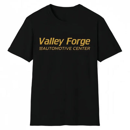 Valley Forge Automotive Center Shirt - Vintage Garage Mechanic Graphic Cotton Tee