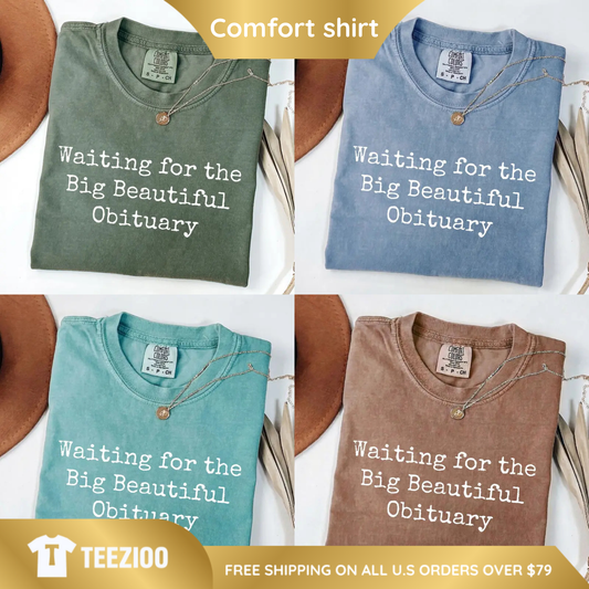 "Big Beautiful Story" Comfort Colors Graphic Tee -  Teezioo