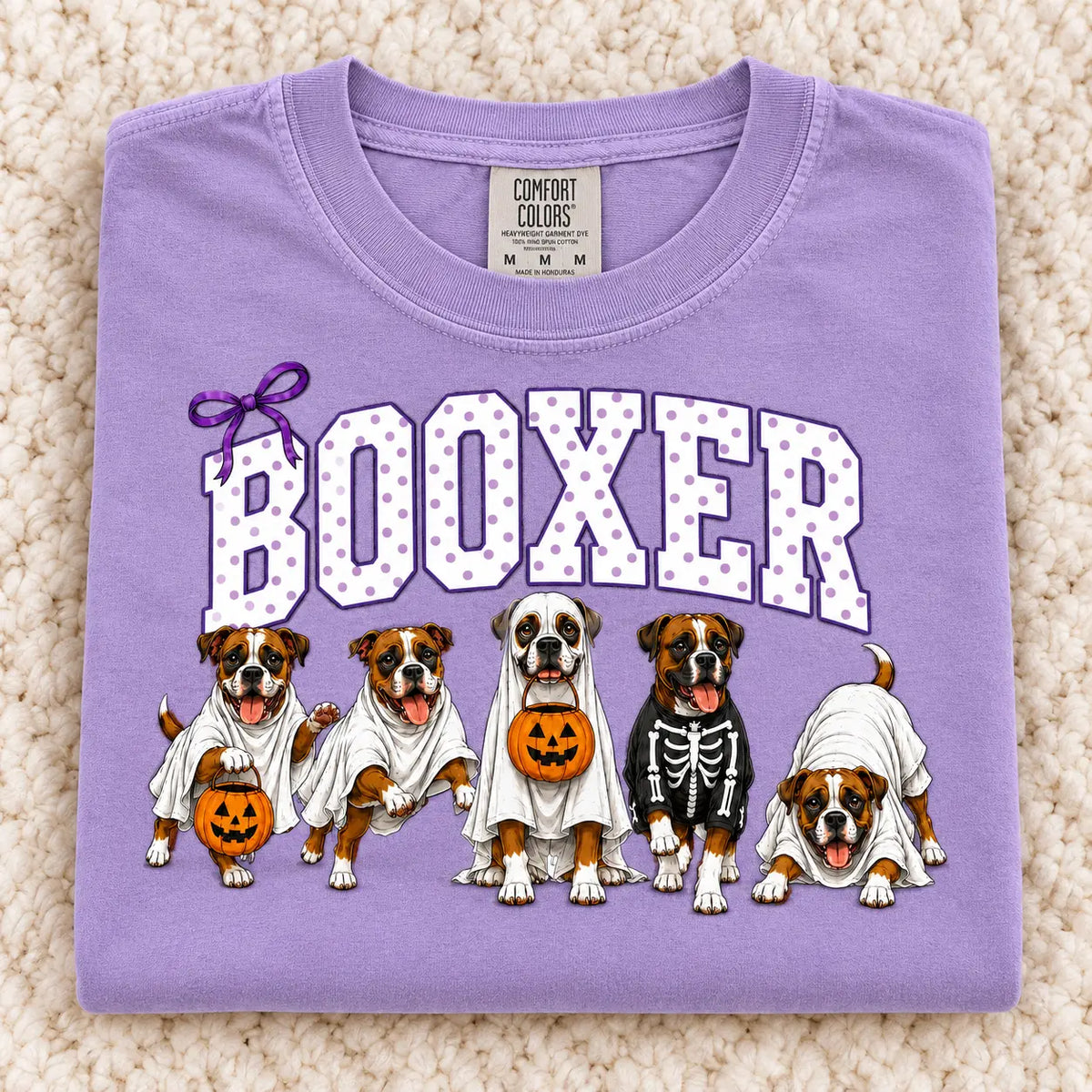 Comfort Colors Halloween Dog Breeds Shirt – Spooky Witch Hat Pumpkin Tee