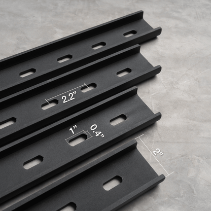 Reinforce C Channel for Tabletop | Multiple size | Set of 2 Pieces | Table Leg Hardware