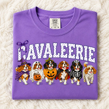 Comfort Colors Halloween Dog Breeds Shirt – Spooky Witch Hat Pumpkin Tee