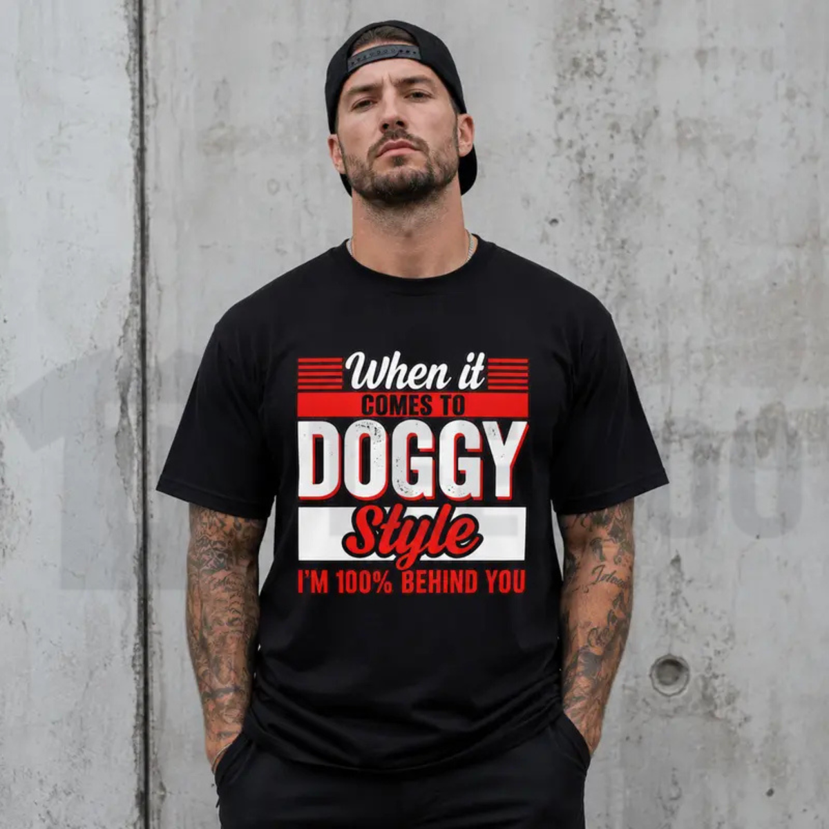 Clever Double Meaning Top – Men's When It Comes to Style Sarcastic Humor Graphic Apparel - Teezioo