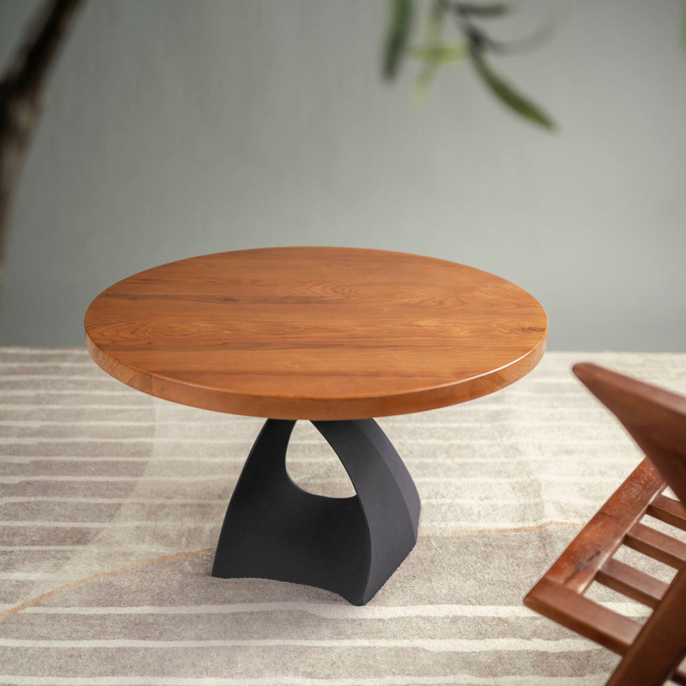 Coffee Table Base 121 Tulipe 16.2" H Mid-Century Modern Style