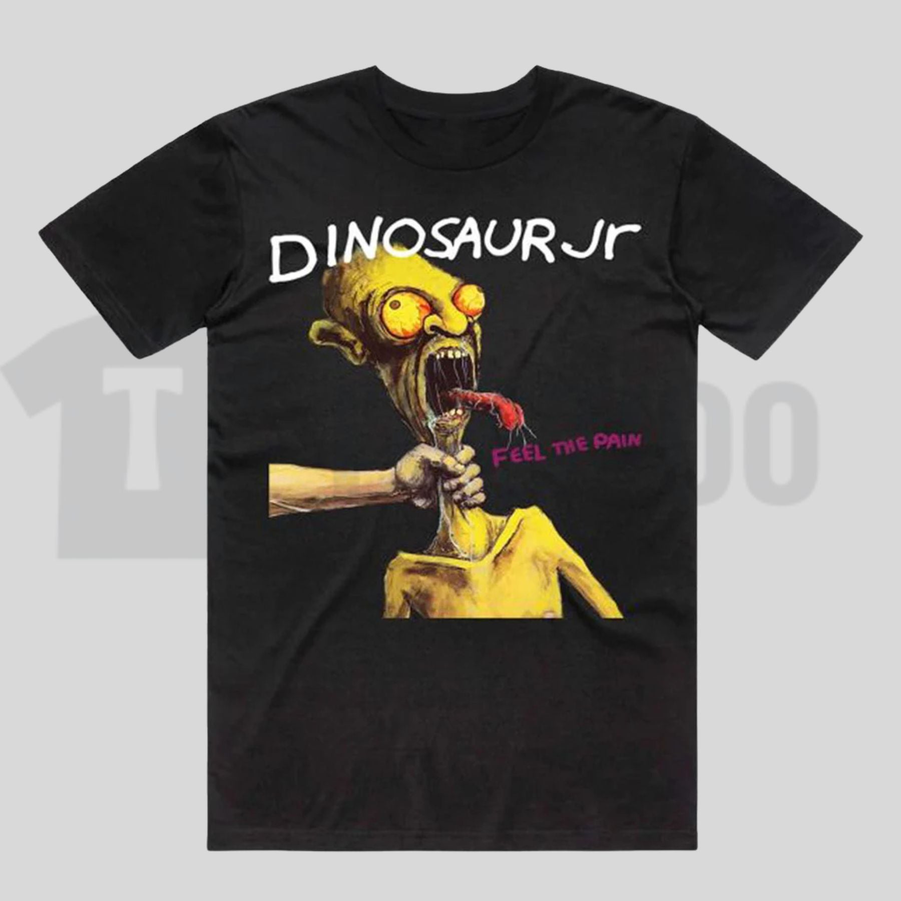 Dinosaur Jr Vintage 90s Alternative Rock Band Style Premium T-Shirt - Teezioo