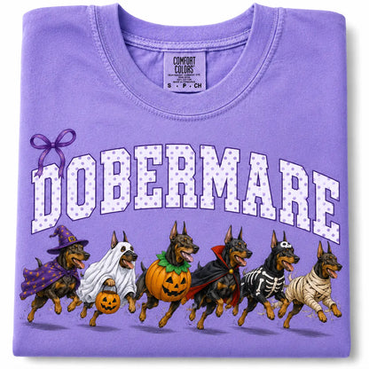 Comfort Colors Halloween Dog Breeds Shirt – Spooky Witch Hat Pumpkin Tee