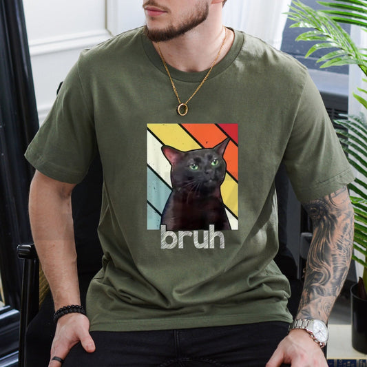 Funny Bros and Cat Meme Tee – Cute Boys Valentines Day Shirt - Teezioo