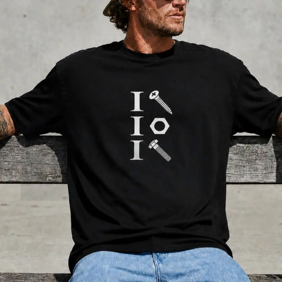 Funny Mechanic Hardware Top – Tool Graphic Apparel - Teezioo