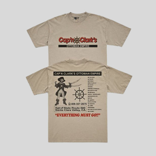 Funny Ottoman Empire Pun T-Shirt – Nautical Captain Humor Graphic Tee, Unisex Cotton Shirt - Teezioo