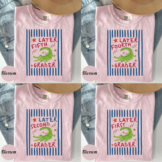 Funny "See You Later Alligator" Teacher Goodbye Shirt - Teezioo