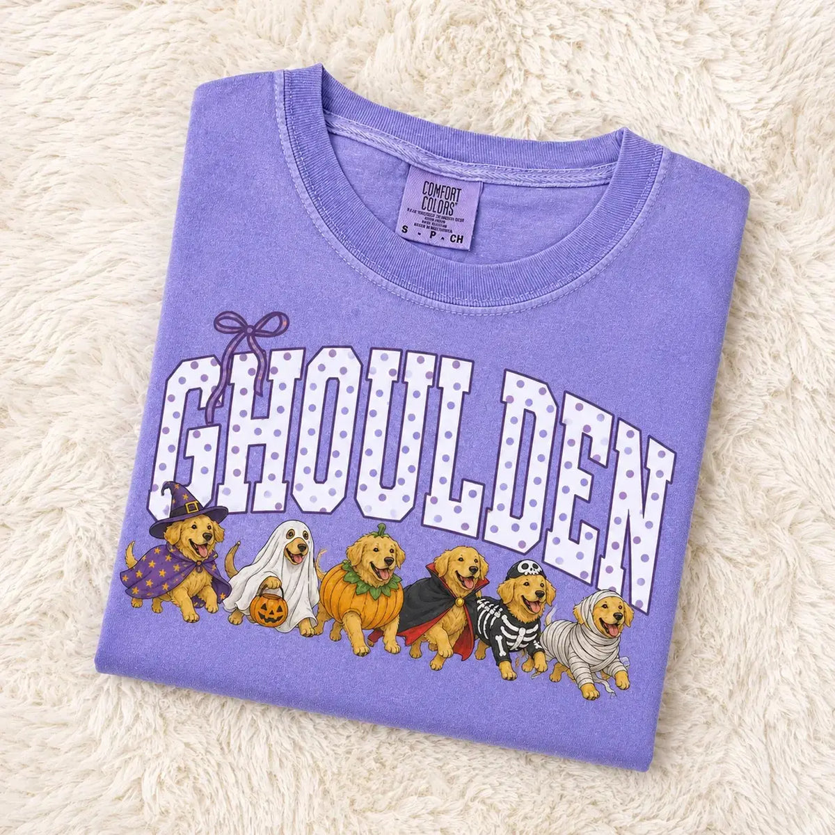 Comfort Colors Halloween Dog Breeds Shirt – Spooky Witch Hat Pumpkin Tee