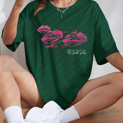 Its Just You Tee – Minimalist Quote Graphic Shirt - Teezioo