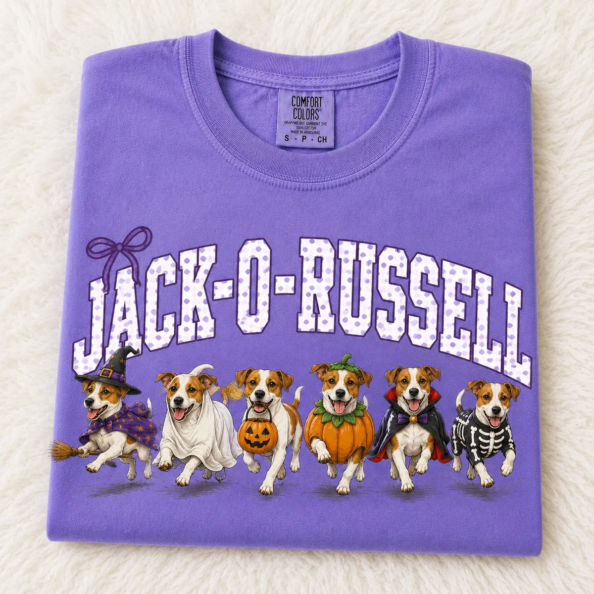 Comfort Colors Halloween Dog Breeds Shirt – Spooky Witch Hat Pumpkin Tee