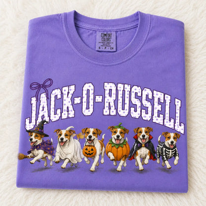 Comfort Colors Halloween Dog Breeds Shirt – Spooky Witch Hat Pumpkin Tee