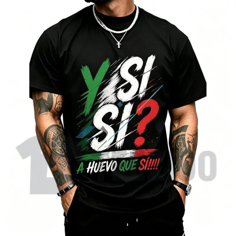 Mexico Spirit Graphic Tee – Bold Flag Colors Heritage Statement T-Shirt - Teezioo