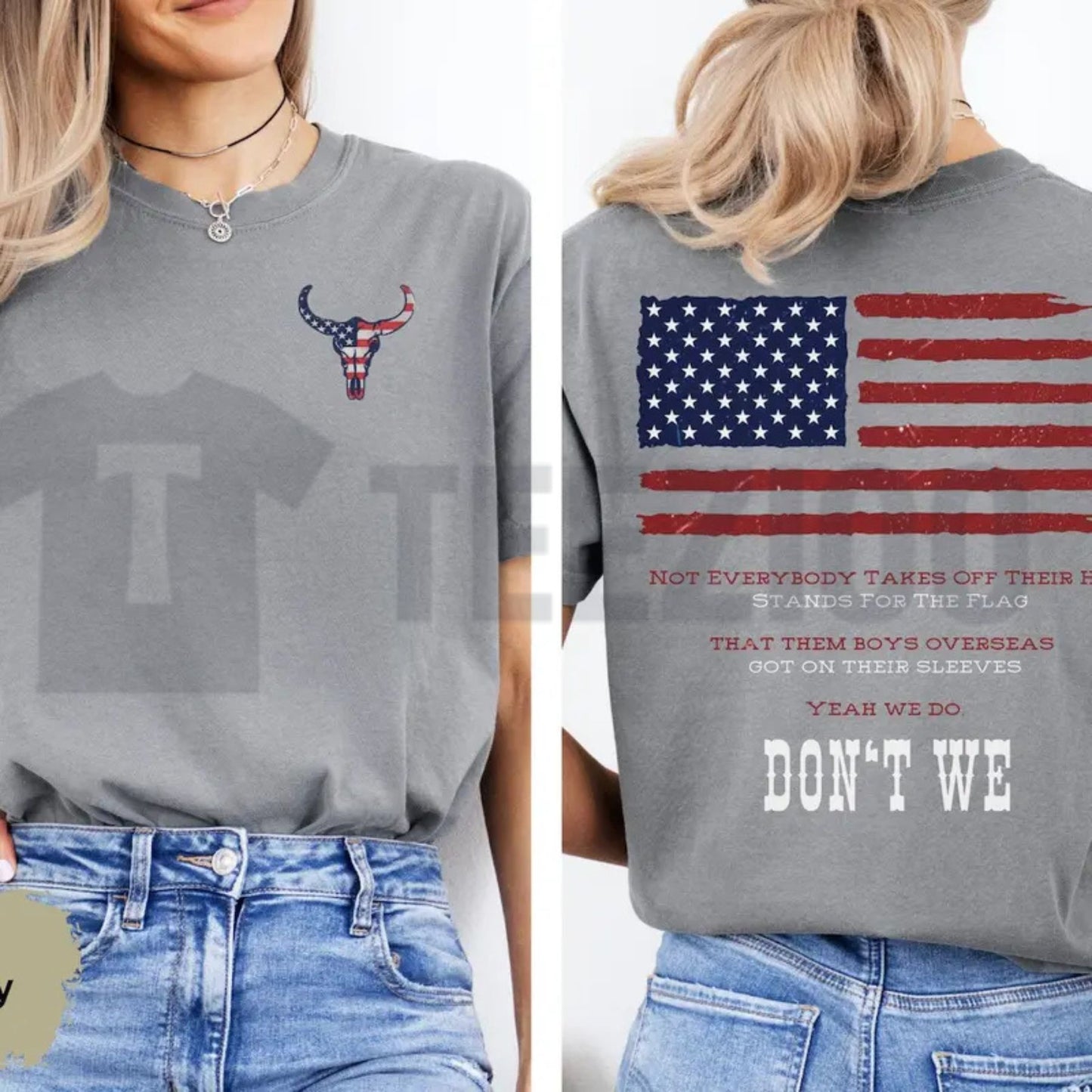 Morgan Vintage Dont We Still the Problem 2026 Tour American Flag T-Shirt - Teezioo