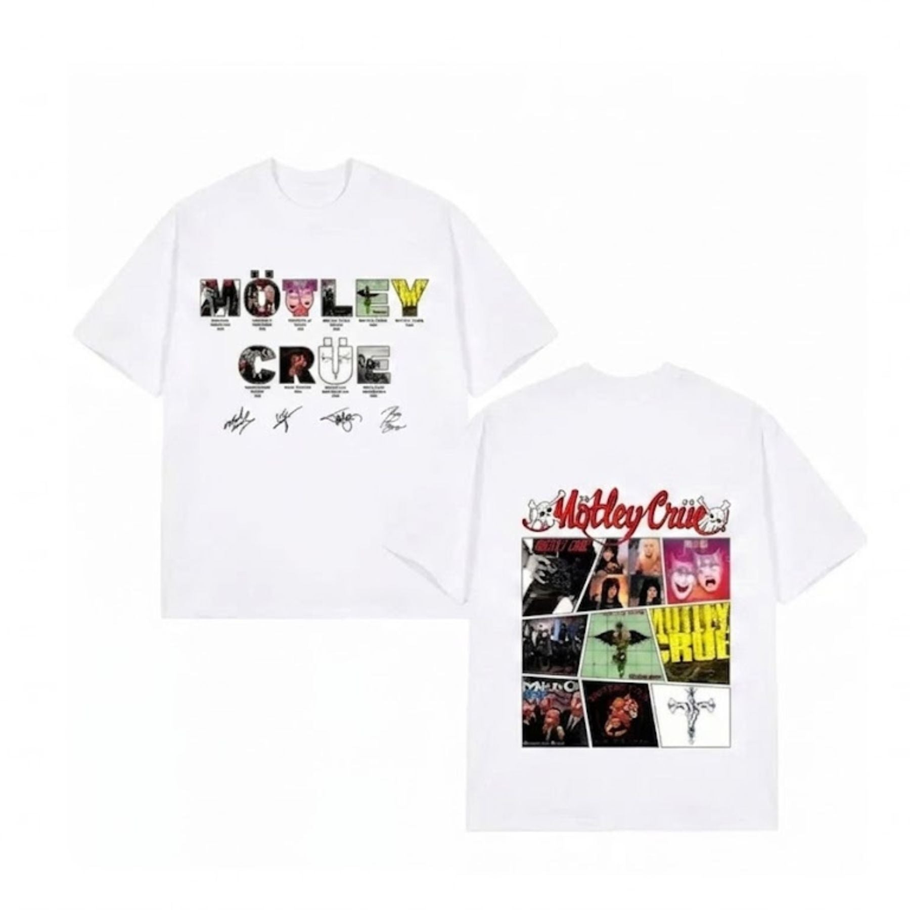 Motley Crue World Tour 2026 Rock Band Fan Merch – Teezioo