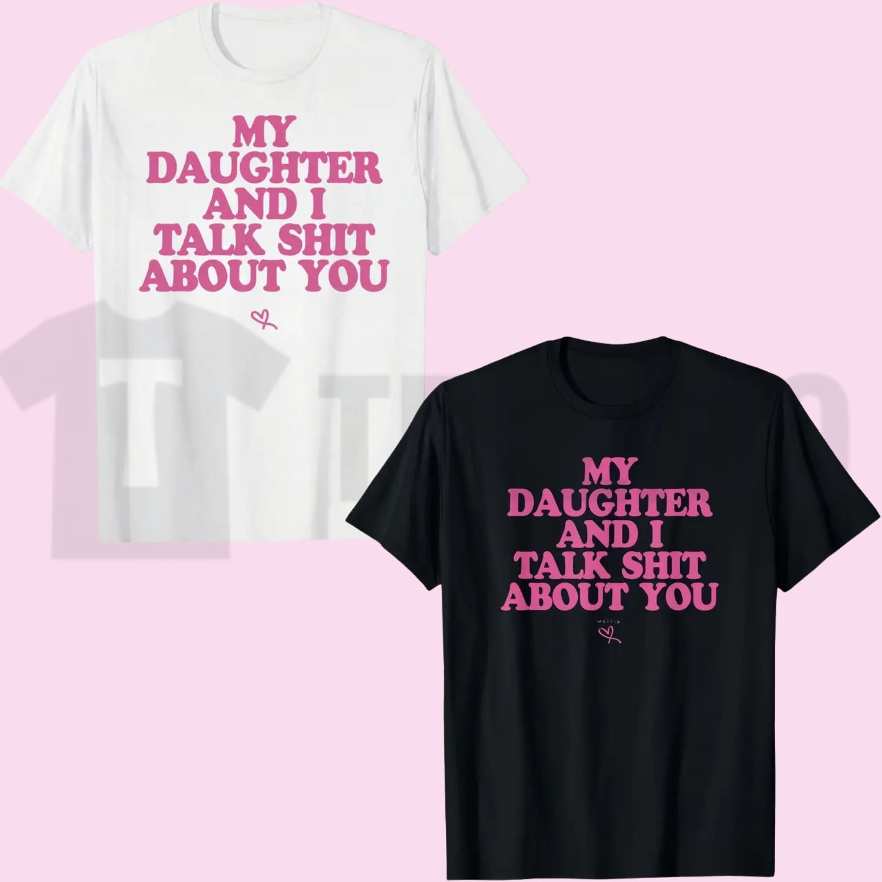 My Daughter and I Joke About You Funny Sarcastic Dad Menswear T-Shirt - Teezioo