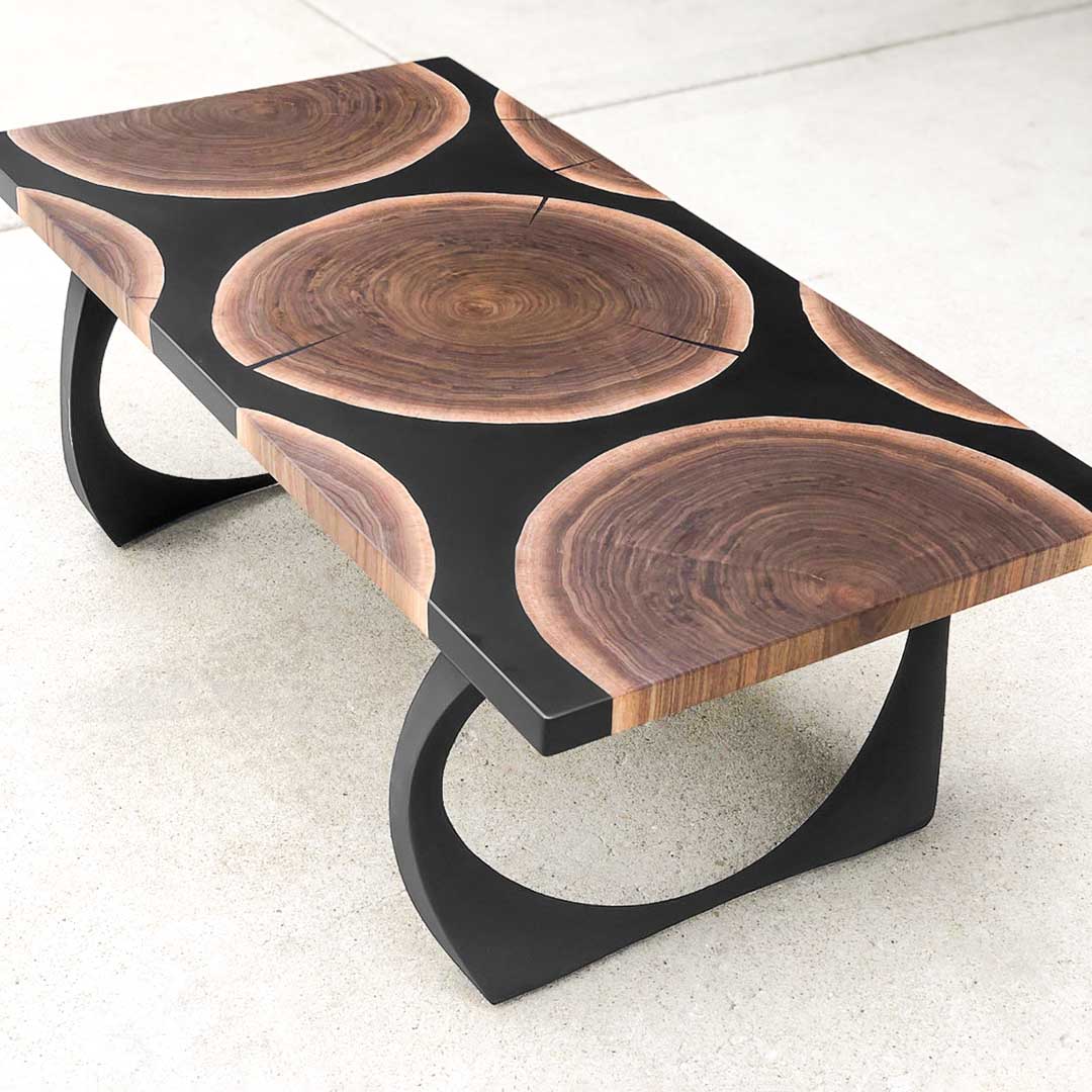 Coffee Table Legs 212 Cleo 16" H Scandinavian Handcrafted DIY