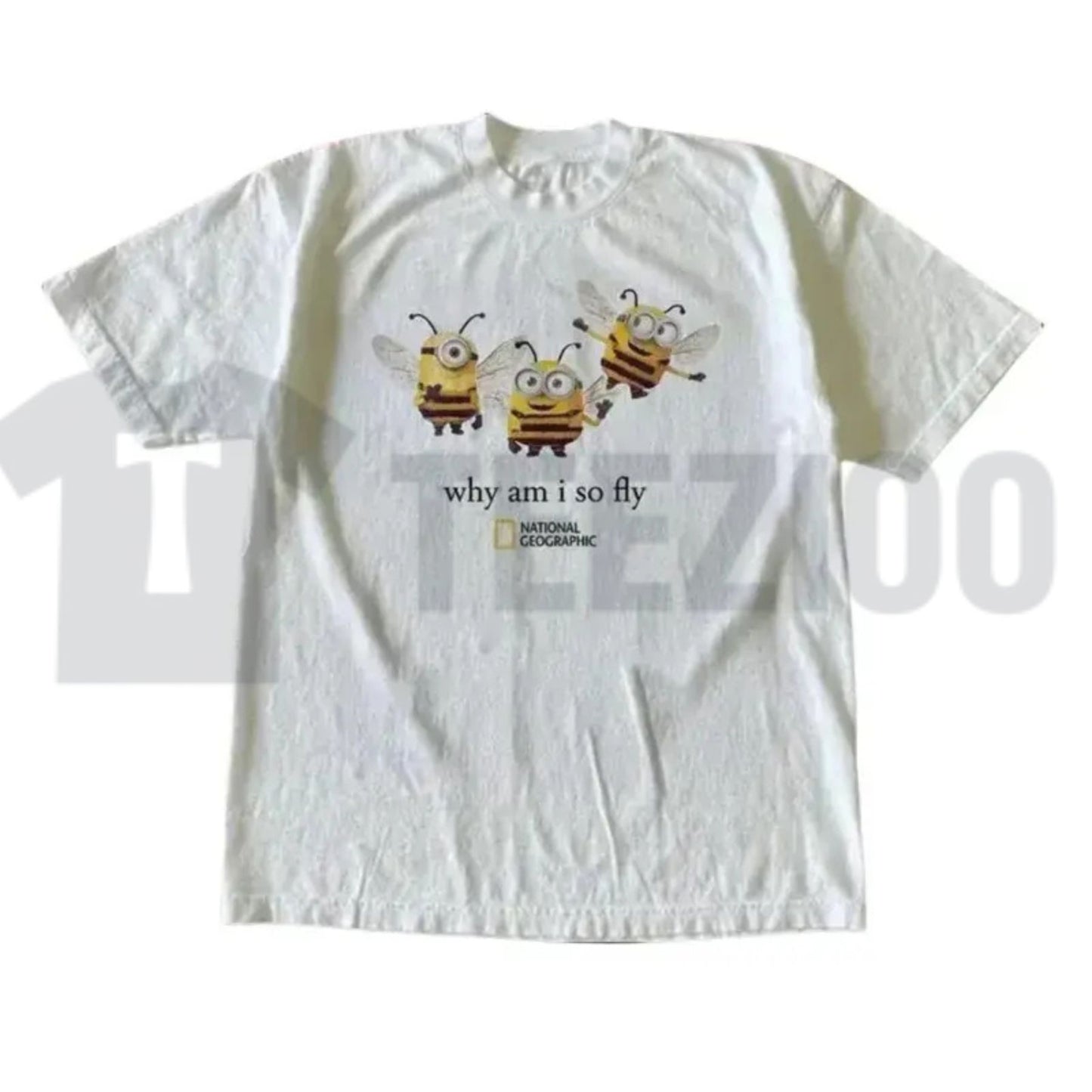 National Geographic Minibee Tee – Vintage Animal Graphic Streetwear Shirt - Teezioo
