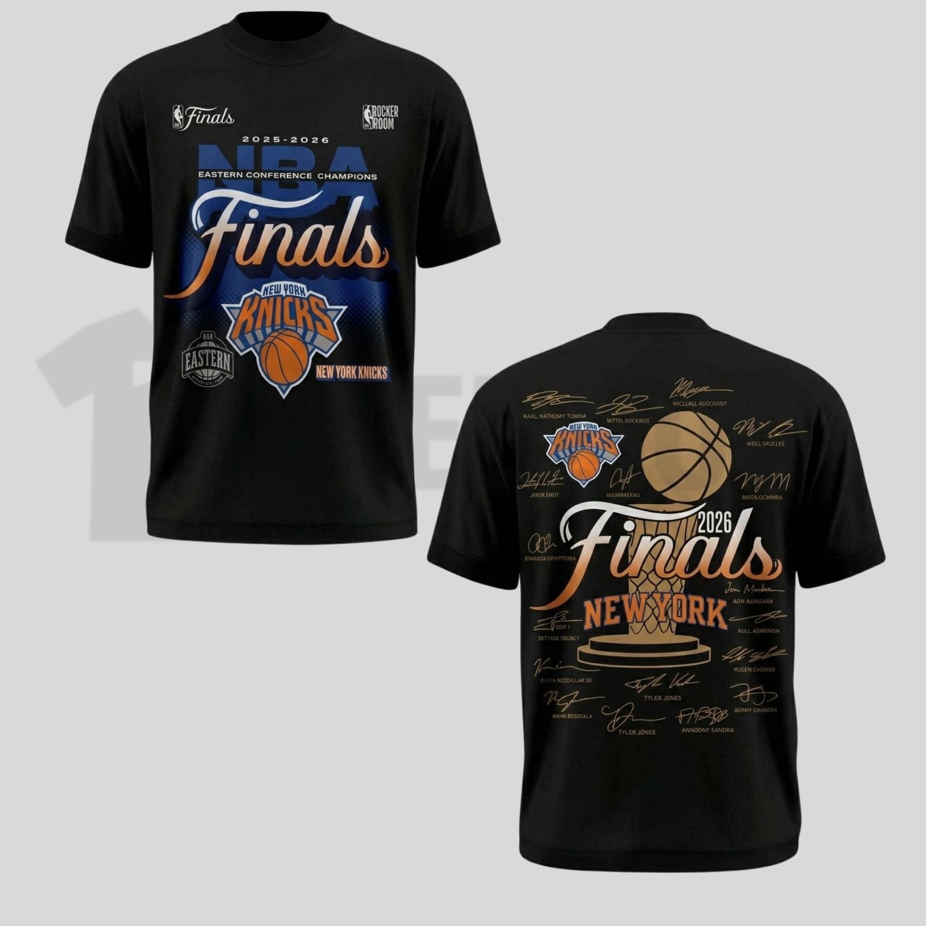 New York Knicks 2026 NBA Finals Vintage Premium Sports Fan Graphic T-Shirt - Teezioo